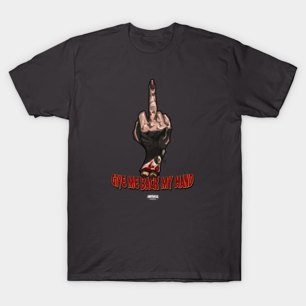 Ash's Hand T-Shirt by AndysocialIndustries